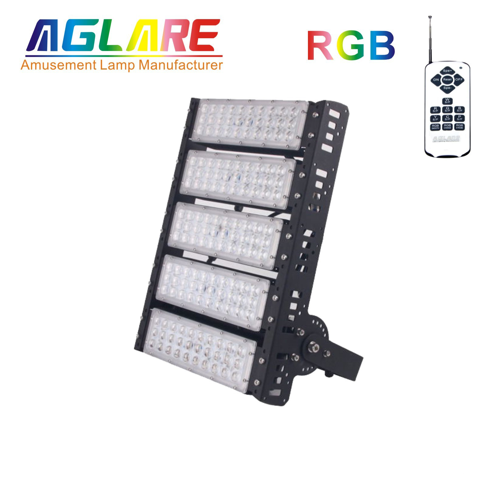 250w outdoor LED Projector RGB remote LED floodlights