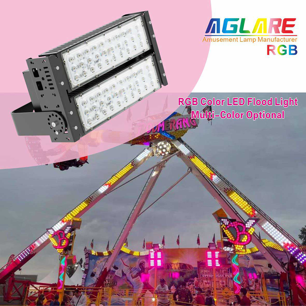 rgb led flood light