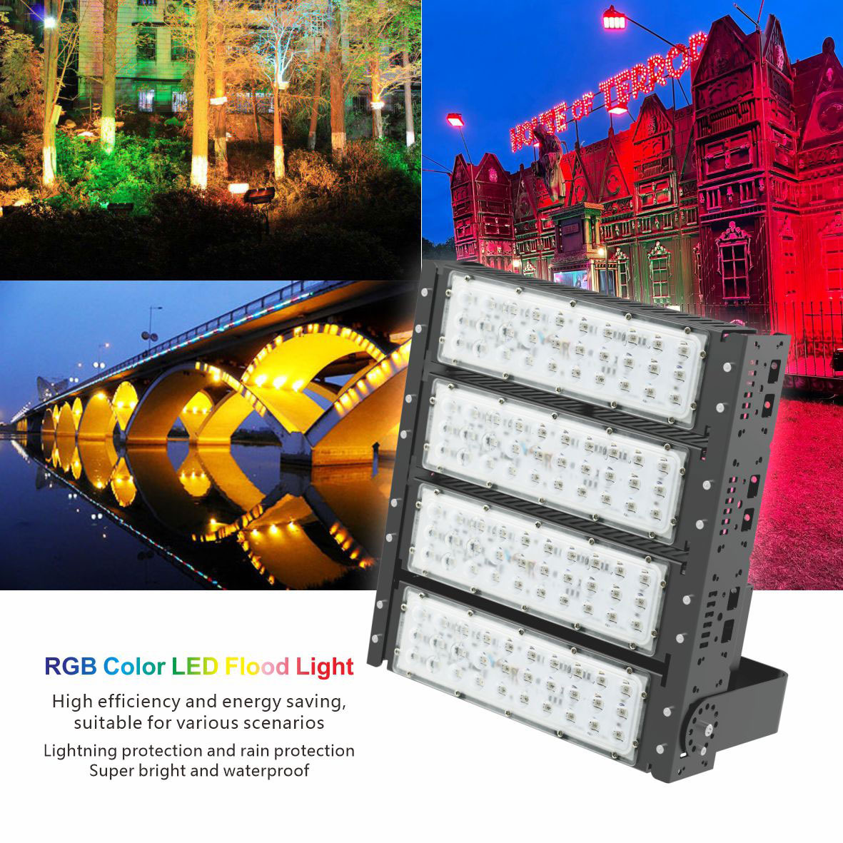 rgb flood lights