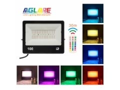 RGB Color - 100W RGBW LED Color Changing Outdoor Lights