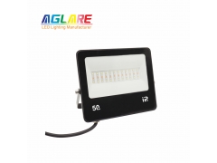 RGB Color - 50W Ultra Thin Led Flood Light RGBW LED Landscape Spotlight