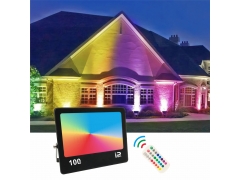 RGB Color - 100W RGBW LED Color Changing Outdoor Lights