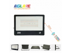 RGB Color - 200W RGBW Flood Light LED Spotlight Light Outdoor