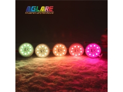 2PIN Auto Amusement Lights - 45MM Cabochon RGB LED Pixel Amusement Lighting New Procedure DW002