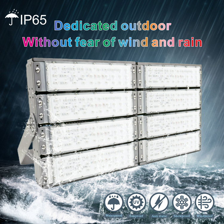 ip65 400w rgb led flood light