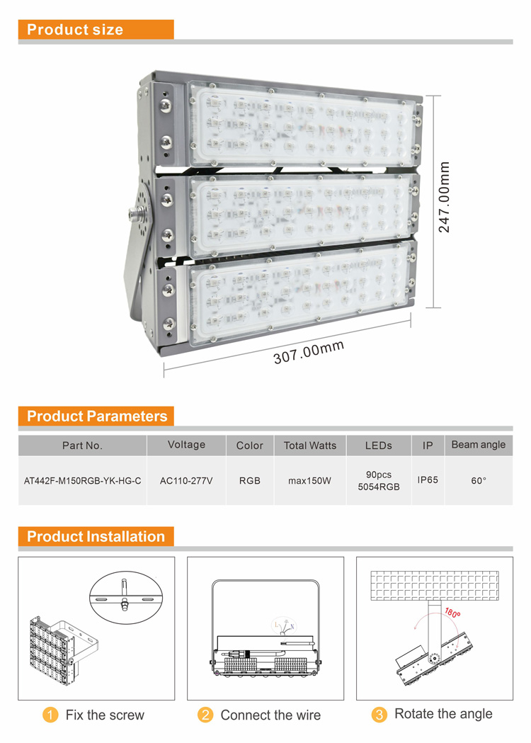 led color changing flood lights