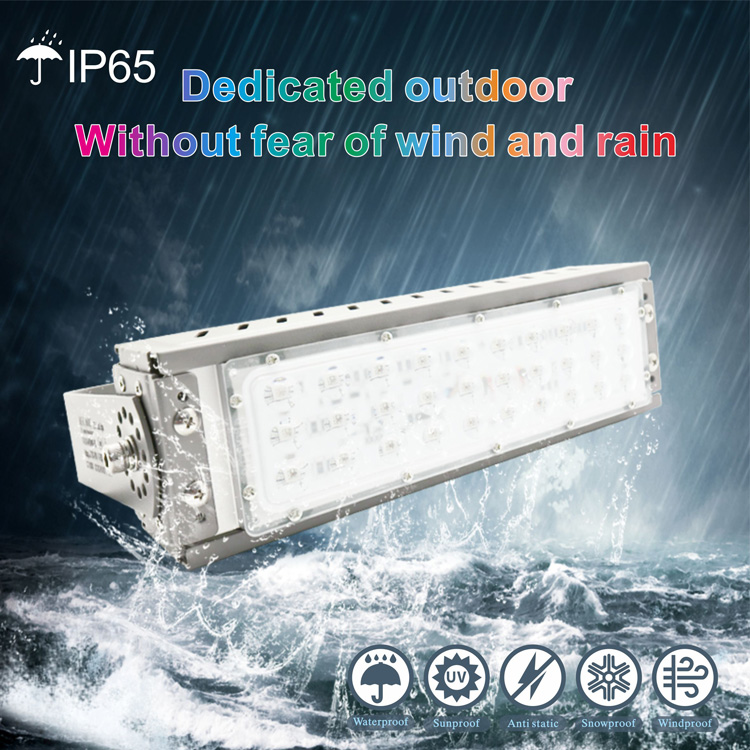 ip65 rgb flood light