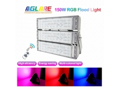 RGB Color - 150W Outdoor LED Flood Lights Multi Color with Remote Control