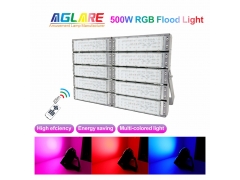 RGB Color - 500W LED RGB Flood Light with Remote Control