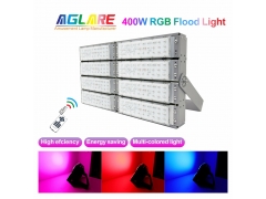 RGB Color - 400W RGB LED Flood Light Multi Color with Remote