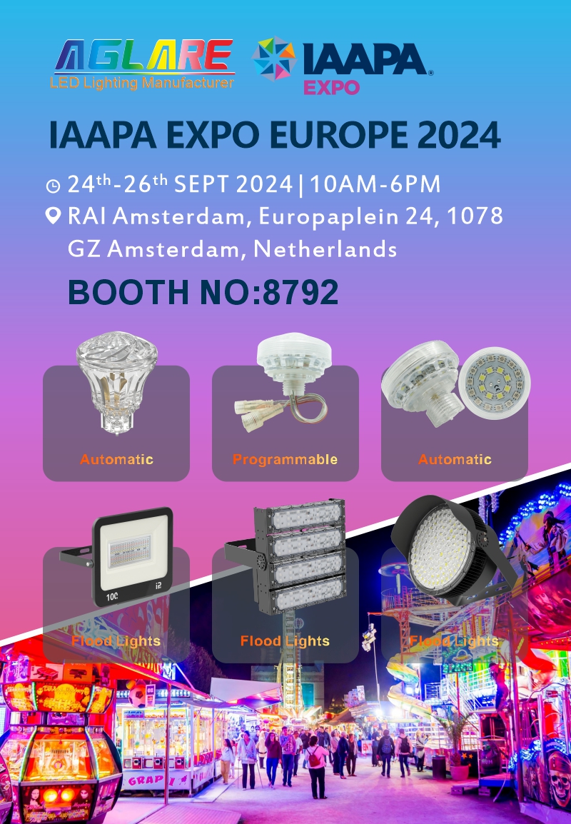 Aglare Lighting IAAPA Europe Exhibition 2024