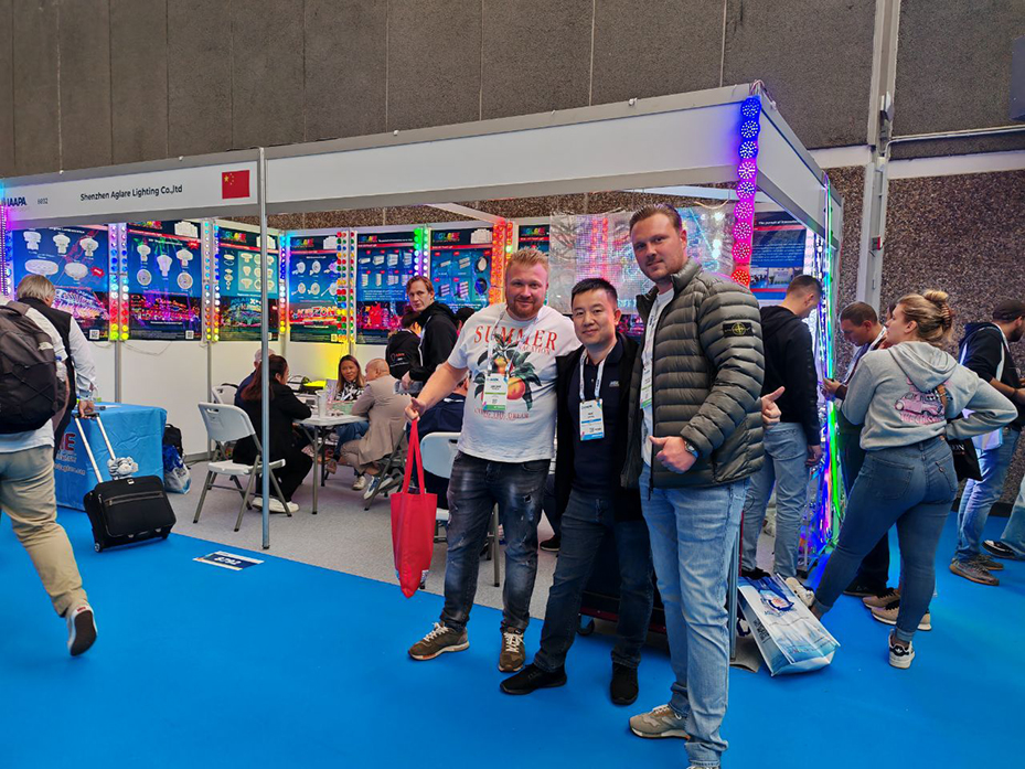 Aglare Lighting at 2024 IAAPA Expo Europe