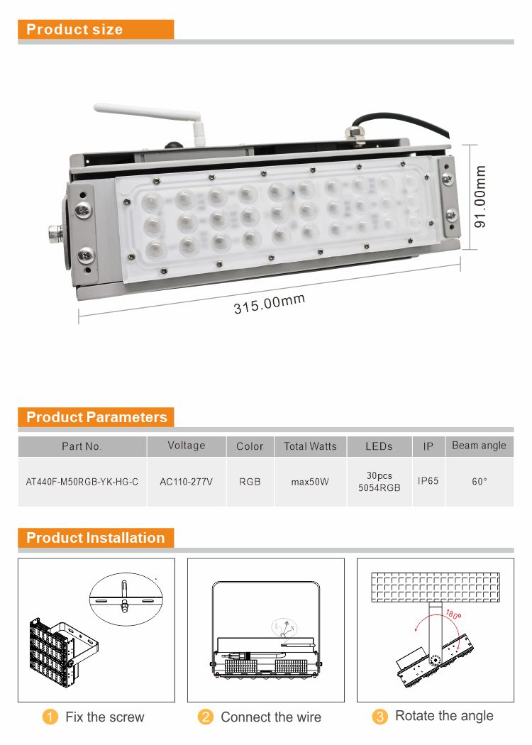 best remote control flood lights