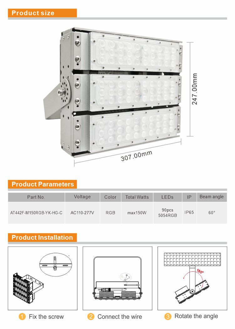 led color changing flood lights