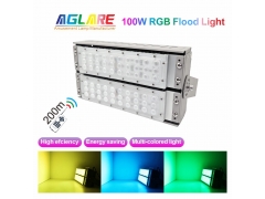 RGB Color - 100W LED Flood Lights Multi Color with Remote Control