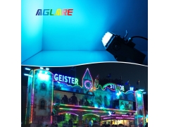 RGB Color - 50W RGB LED Flood Light IR Remote Control