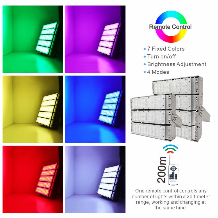 coloured led flood lights