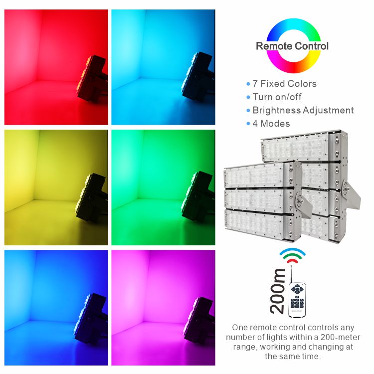 colored led flood lights