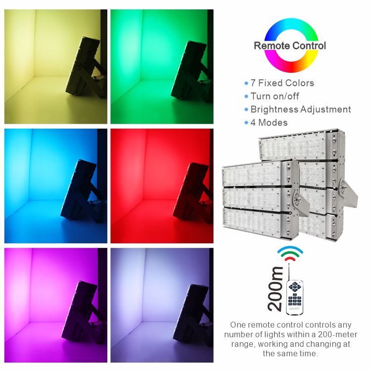 colored led flood lights outdoor