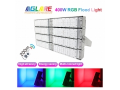 RGB Color - 400W RGB LED Flood Light Multi Color with Remote