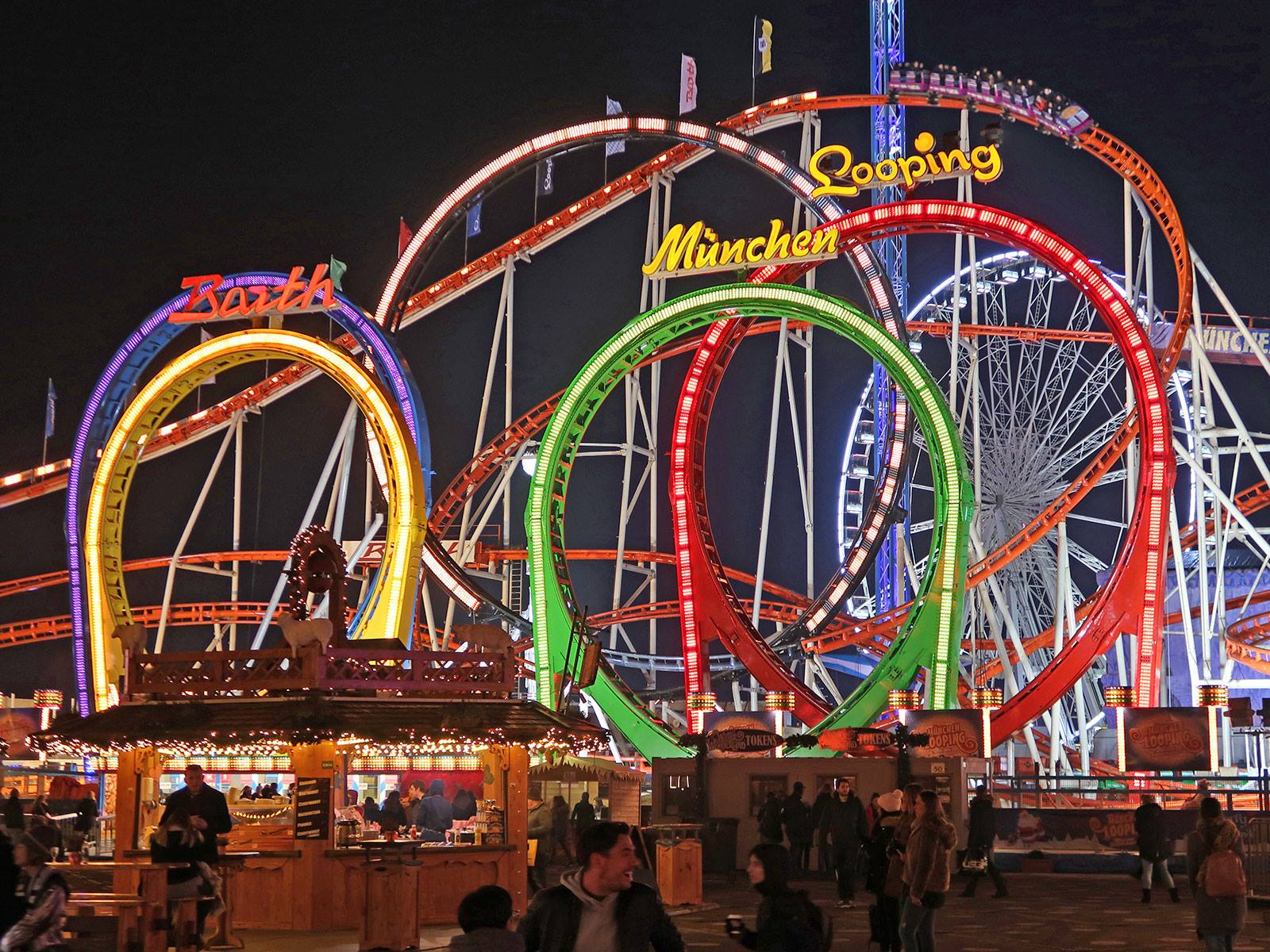 amusement park lighting