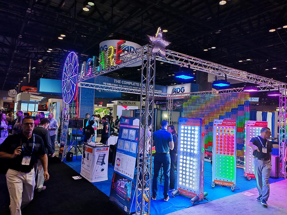 Aglare Lighting IAAPA Expo 2024 Orlando USA