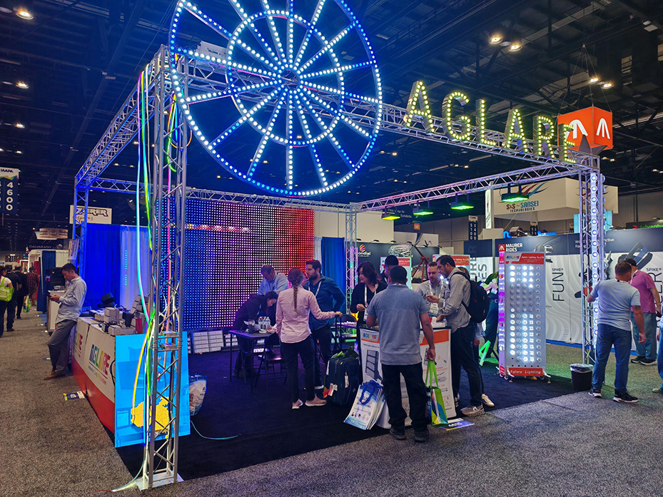 Aglare Lighting at IAAPA Expo 2024 Orlando